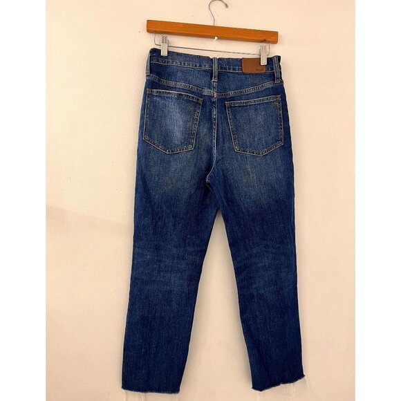 Madewell Blue The Perfect Vintage Crop Jeans in size 27 Classiccore - Picture 5 of 7